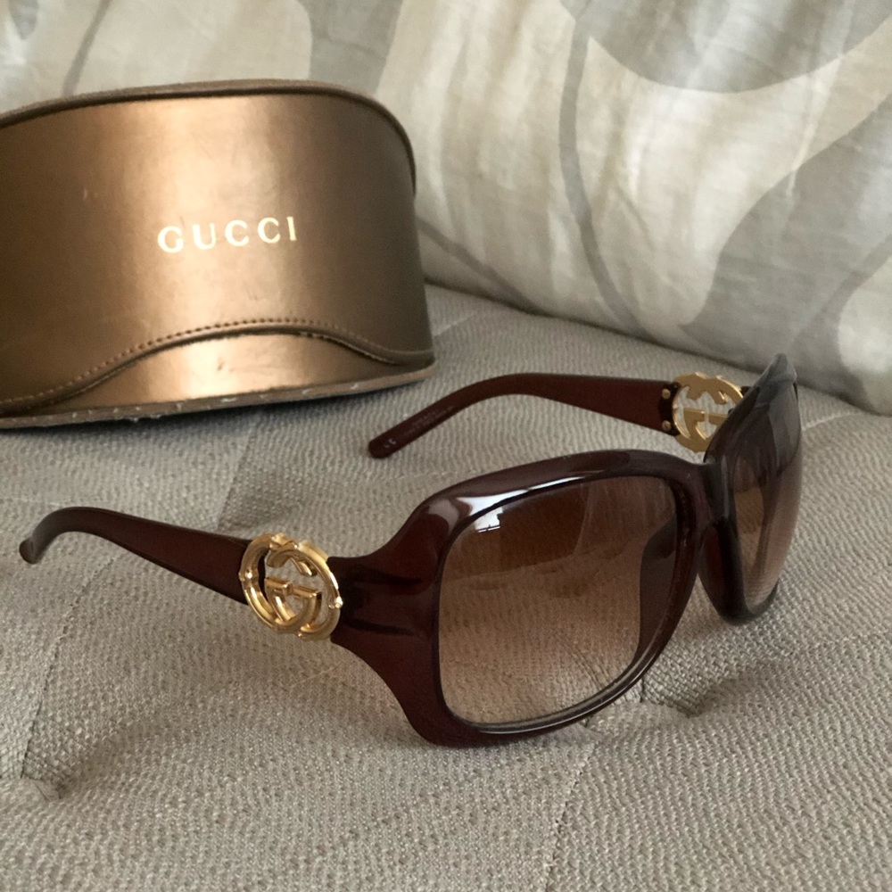 Gucci Brown Sunglasses Style GG3044